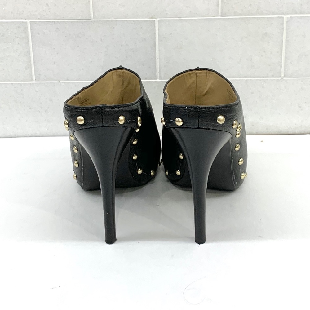 Bcbgeneration Black Leather Clogs - image 2